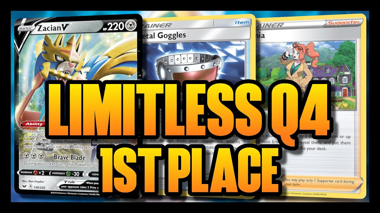 The 1st Place Combo Zacian from Limitless Q4!