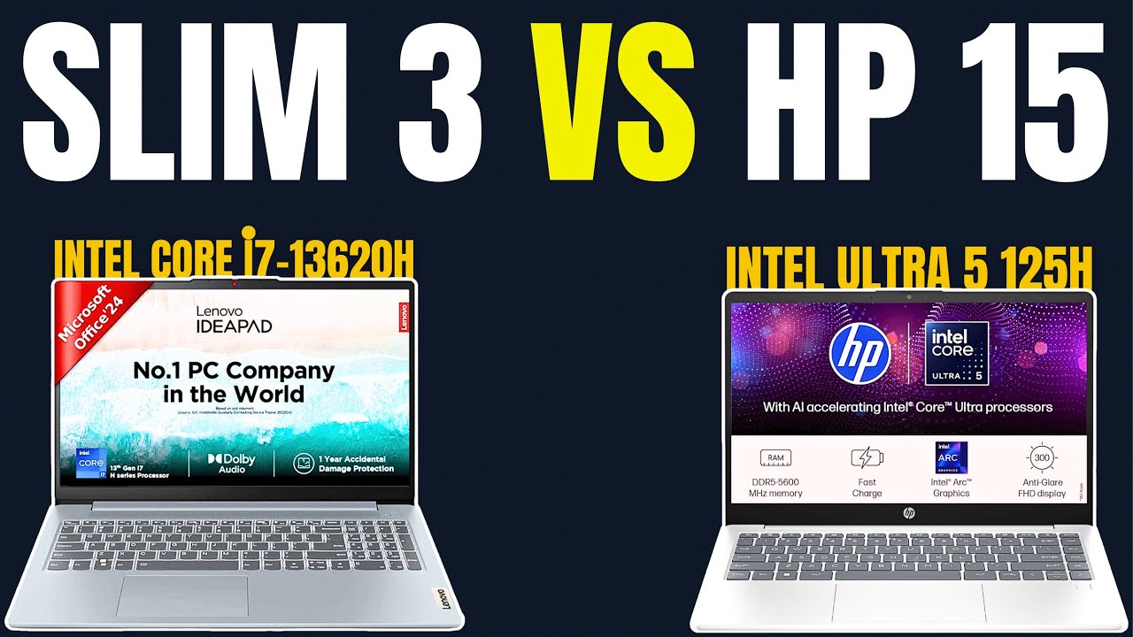 Lenovo IdeaPad Slim 3 vs HP 15 🔥