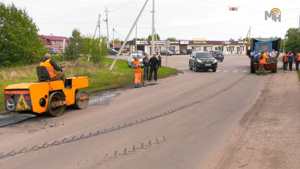 🚧 У Жашкові триває поточний дрібний ремонт доріг 🚧