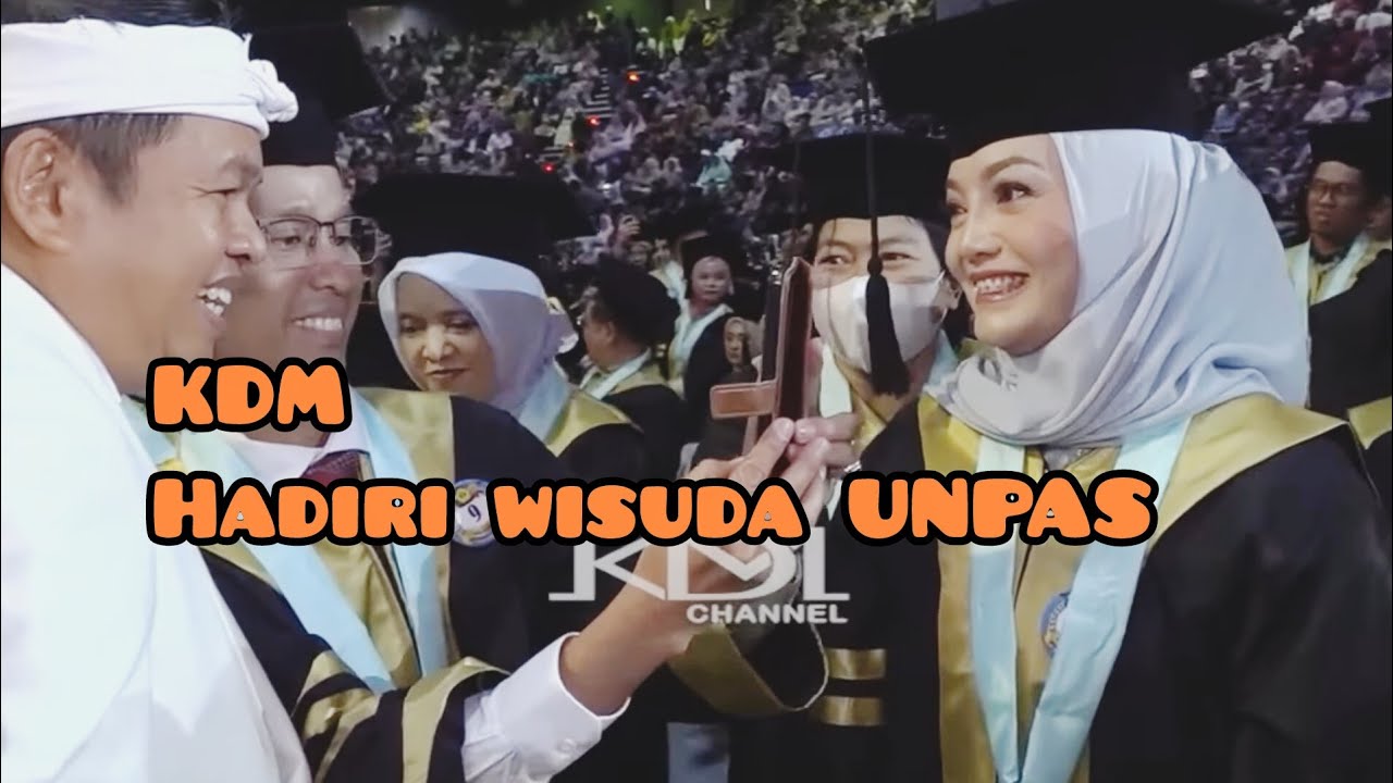 KDM hadiri wisuda UNPAS 