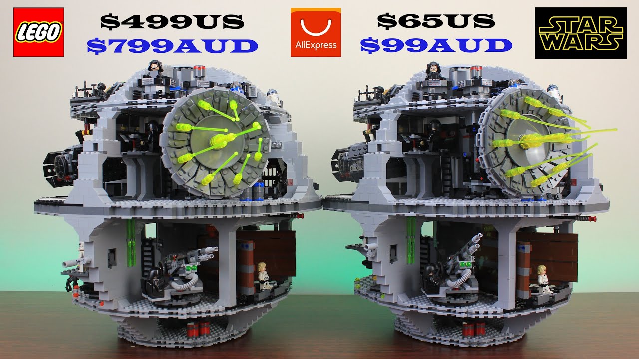 То же самое? Lego Star Wars Death Star против копии AliExpress
