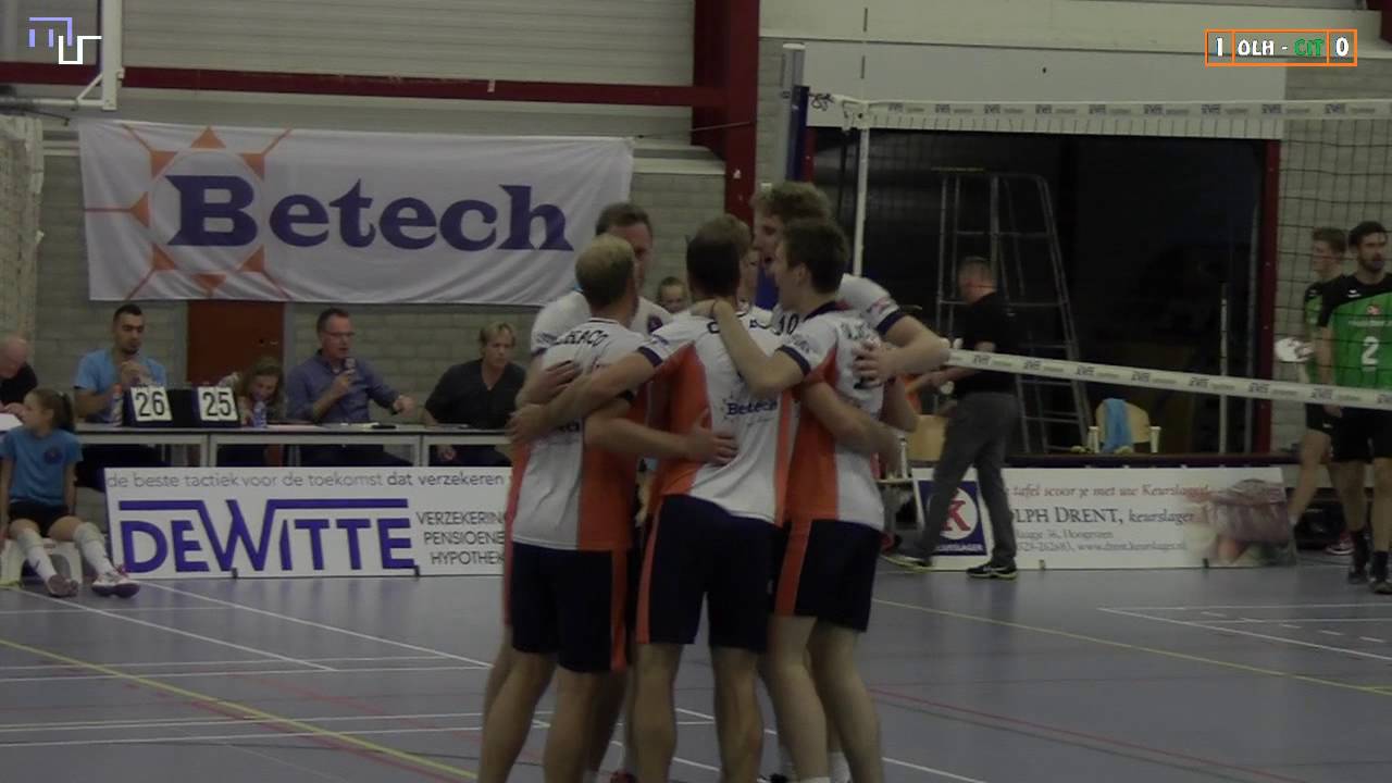 Volleybal Heren Topdivisie: De Witte Olhaco H1 - Pelster/Cito H1 [01-10-2016]