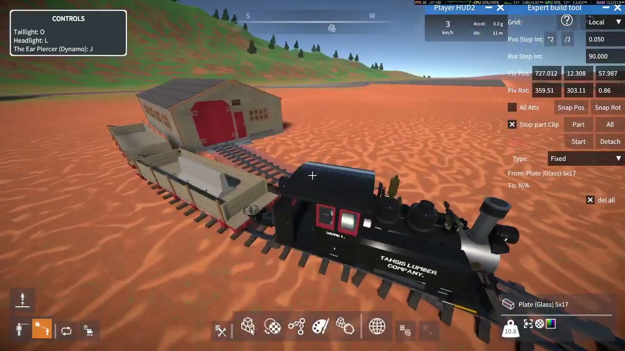 Gearblocks Train testing
