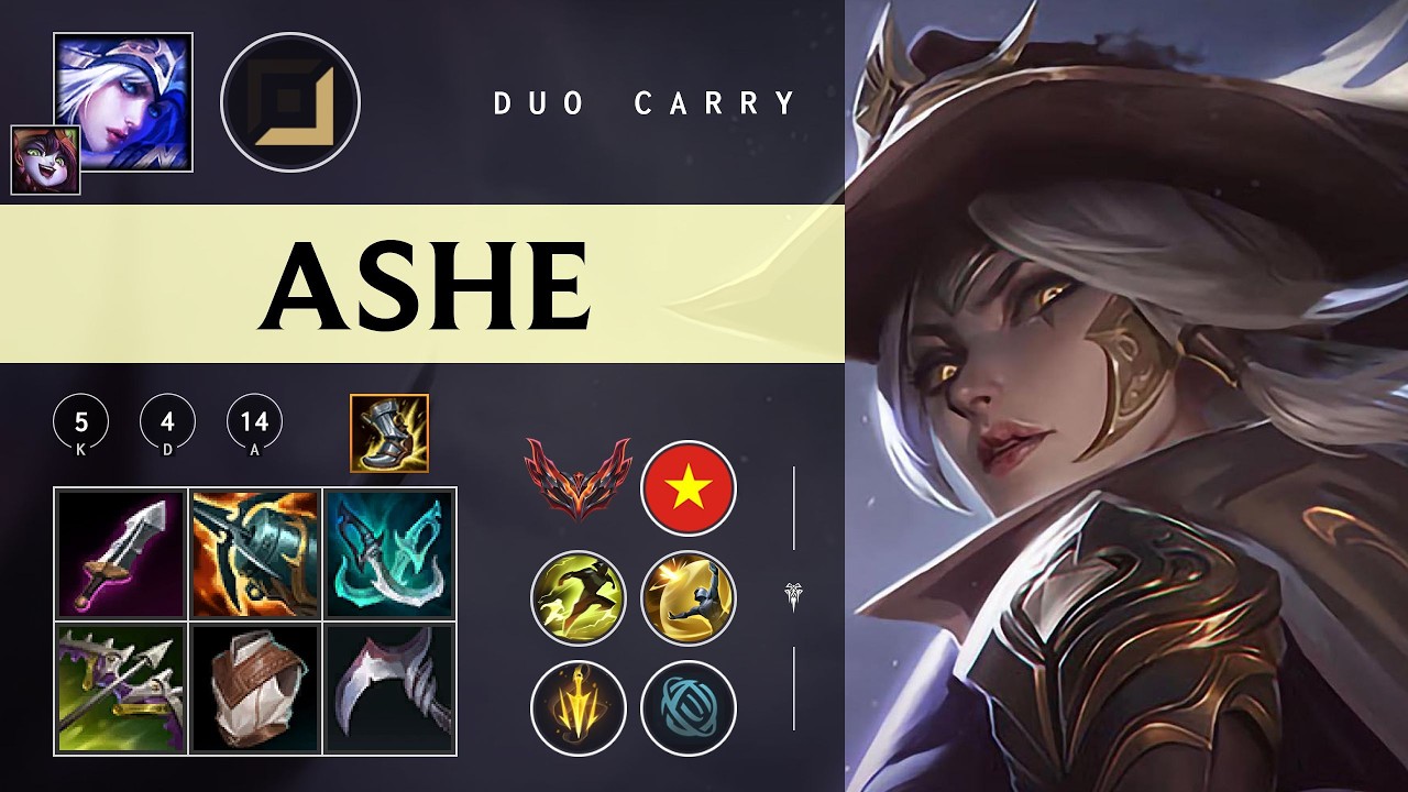 Ashe ADC vs Jinx - VN Grandmaster Patch 26.03