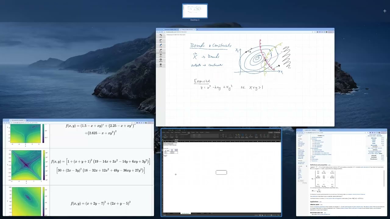 Introduction to Optimization . Part 6 - Bounds and Constraints
