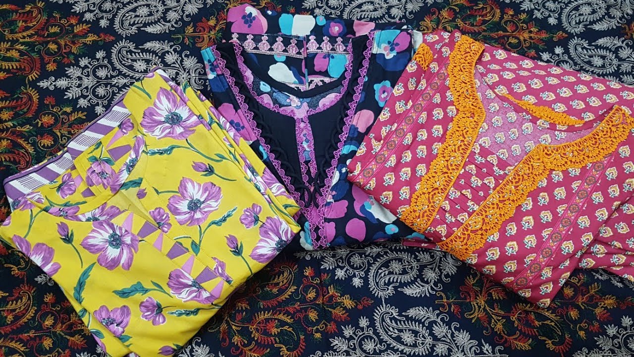 Sapphire printed kapro ki designing | dress design ideas for 2025