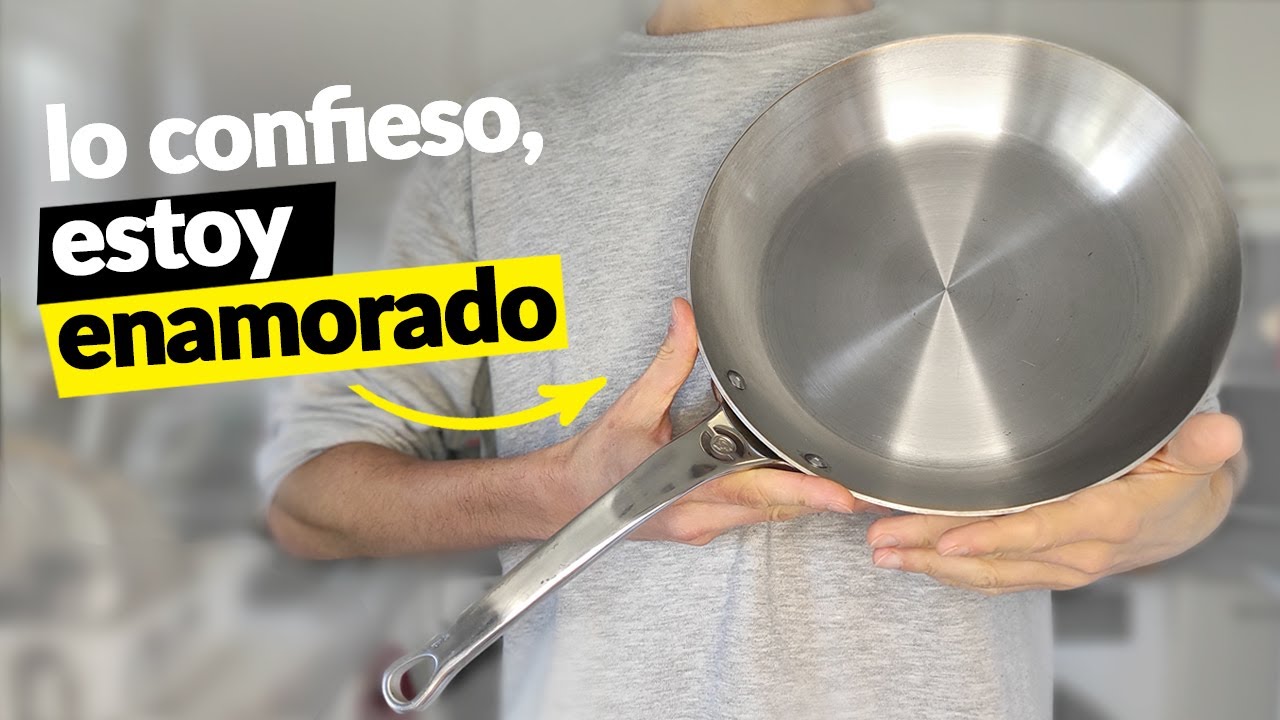 The best stainless steel frying pan: De Buyer Affinity Wow!