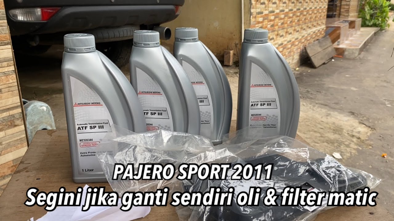 Biaya ganti filter & oli matic pajero sport exceed