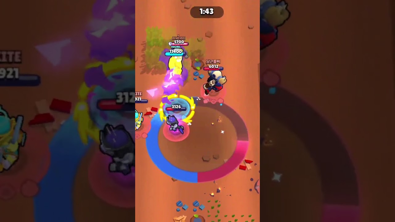 el primo the king of hot zone #brawlstars #supercell