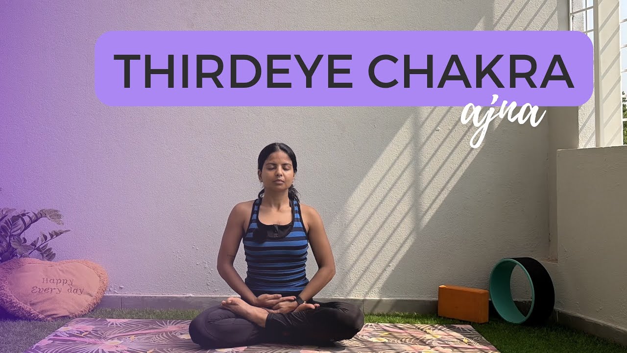 Активация чакры третьего глаза | Медитация Аджна для развития интуиции, ясности и внутреннего вид...