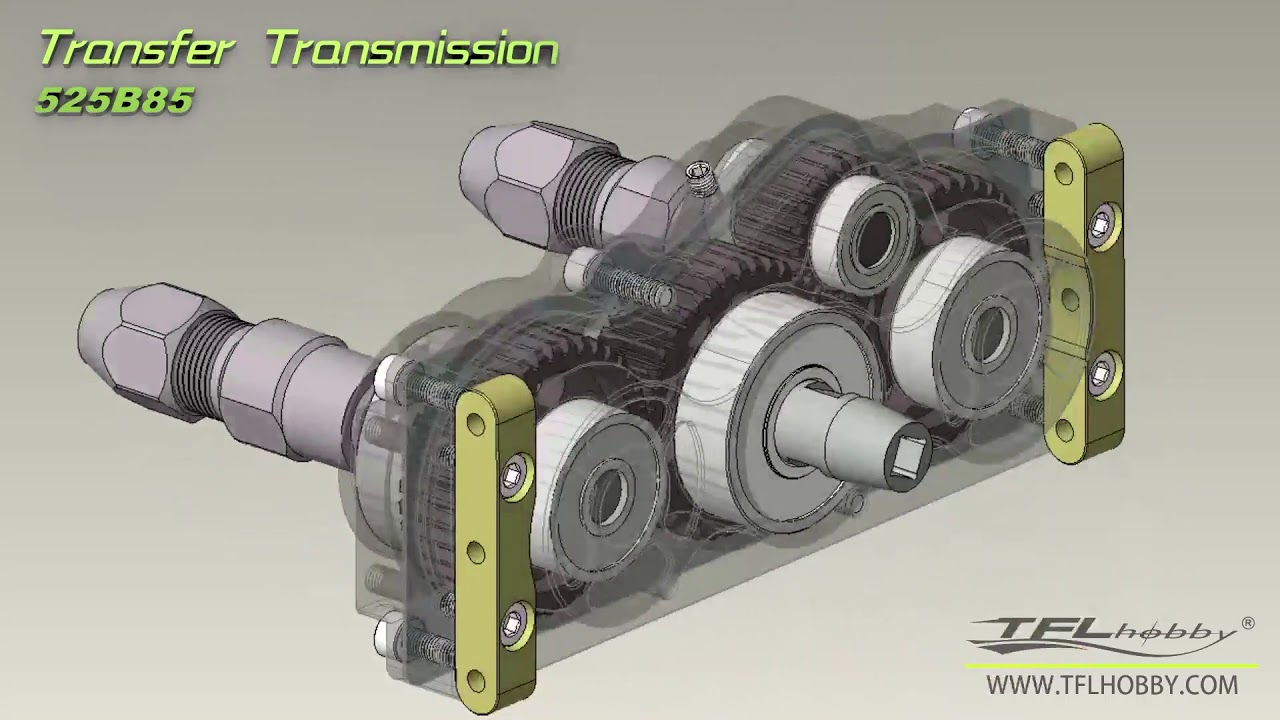 tfl 525B85 dual gear drive