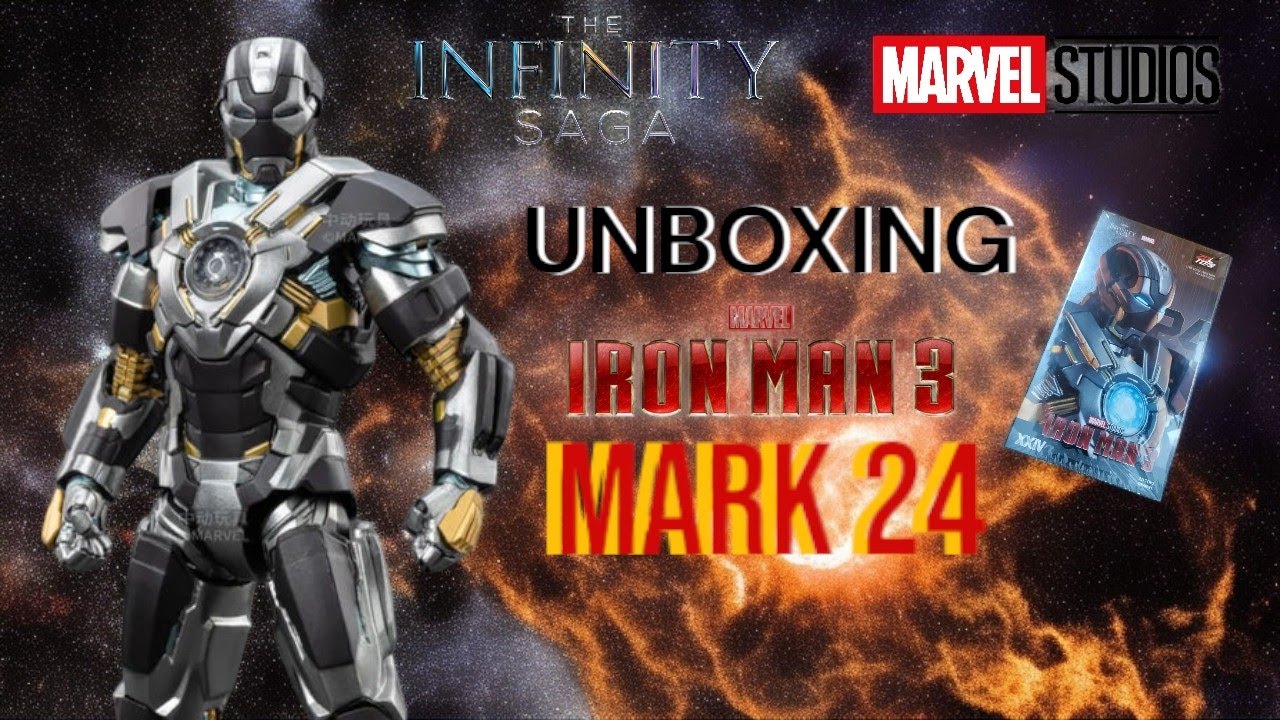 UNBOXING MARK 24 IRONMAN 3 ZD TOYS#actionfigurecollection #ironman3 #zdtoys #unboxing #toys