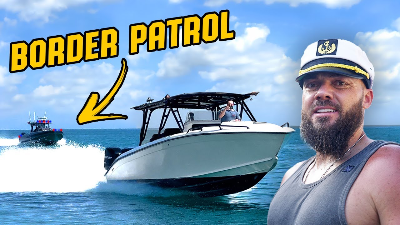 We Got Chased by Border Patrol After Buying One of Their Old Boats!