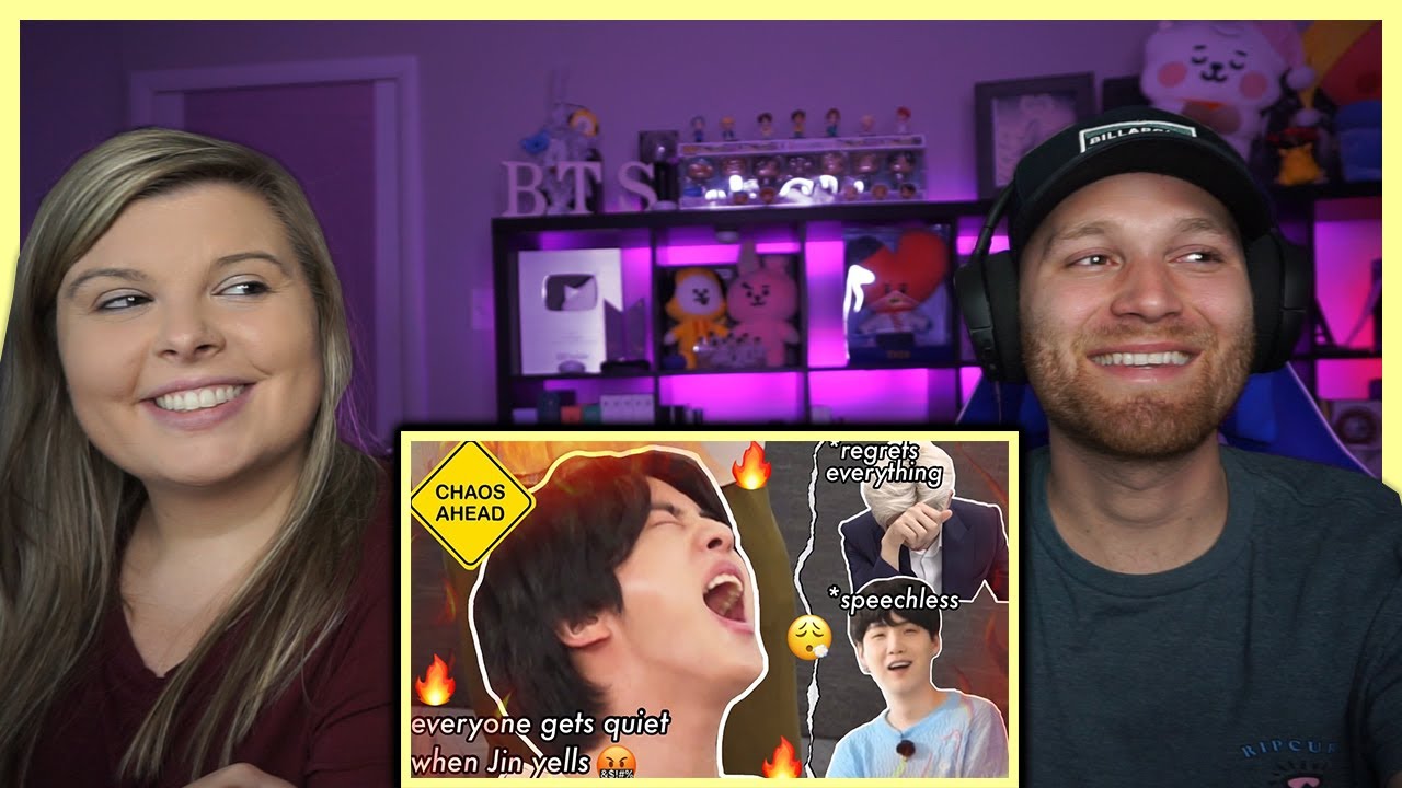 Jin being so done with BTS & scolding them for 14min straight | no one can argue with Jin | Reaction