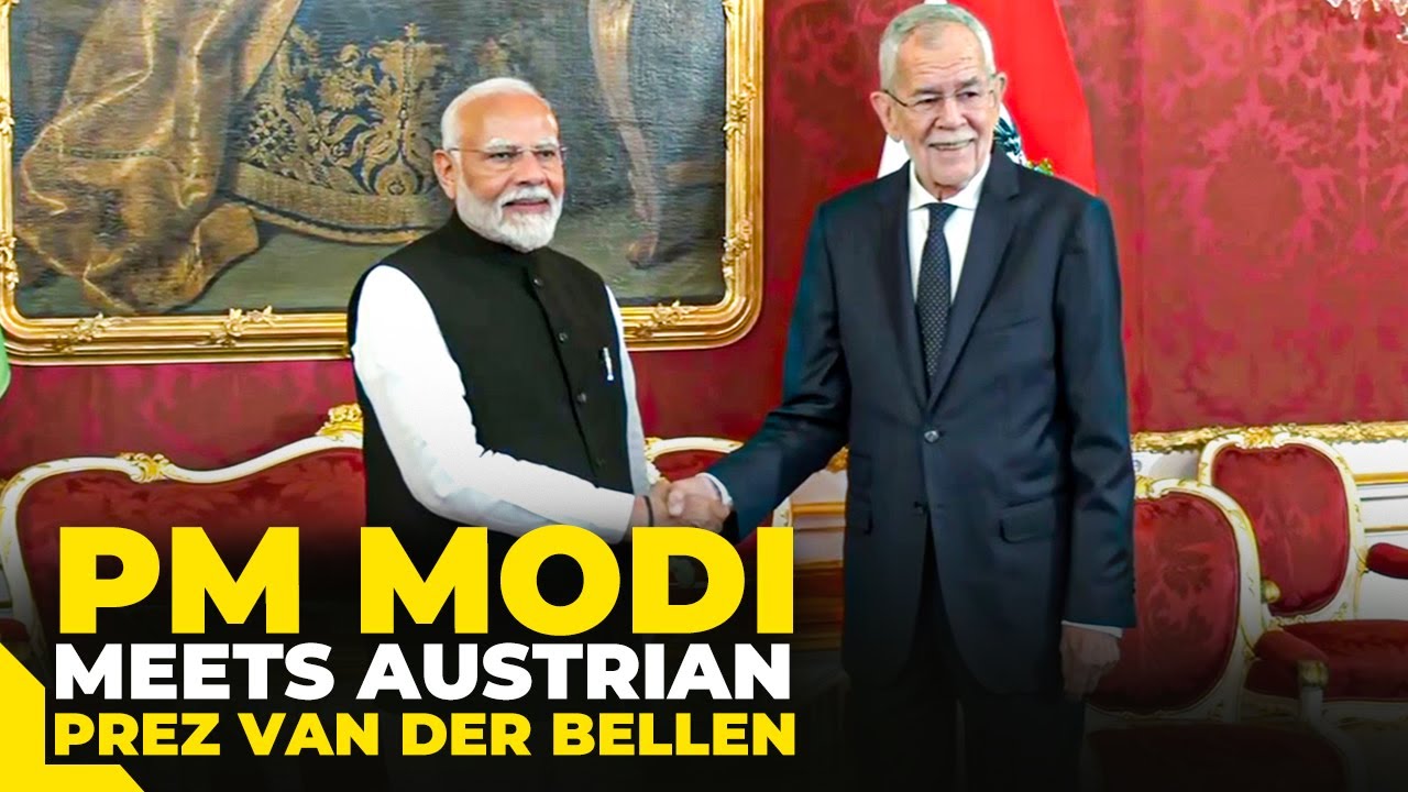 PM Modi, Austrian President Alexander Van der Bellen hold meeting in Vienna; Key issues discussed