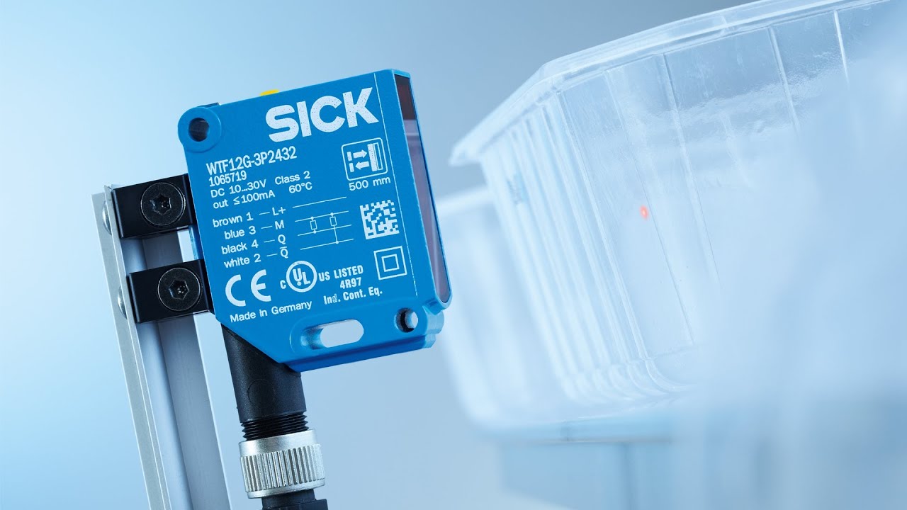 Make transparent objects visible - without a reflector: TranspaTect from SICK | SICK AG