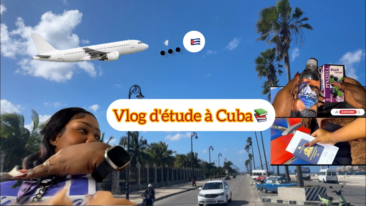 #Vlog1 : Voyage d'étude à Cuba📚🇨🇺🔥