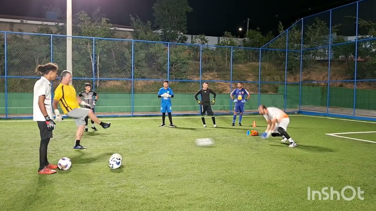 Treino goleiro fut7