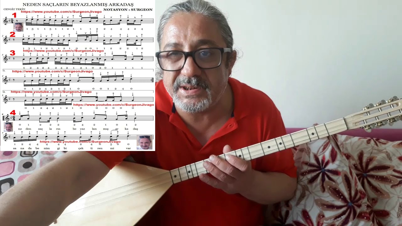 SOLFEJ NEDEN SAÇLARIN BEYAZLANMIŞ ARKADAŞ KISA SAP BAĞLAMA EKLEYEN SURGEON