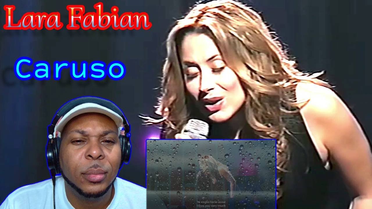 Lara Fabian - Caruso (First Time Reaction) Perfection!!! 🙌🙌🙌