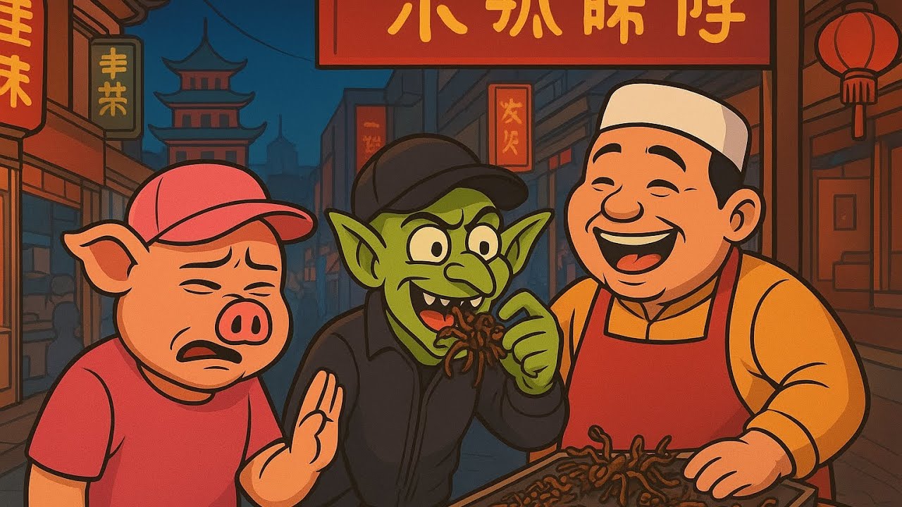 SURSKITY E CAIO DAN&Ccedil;ARINO COMENDO INSETOS NA CHINA (VOD DIA 20/10/25)