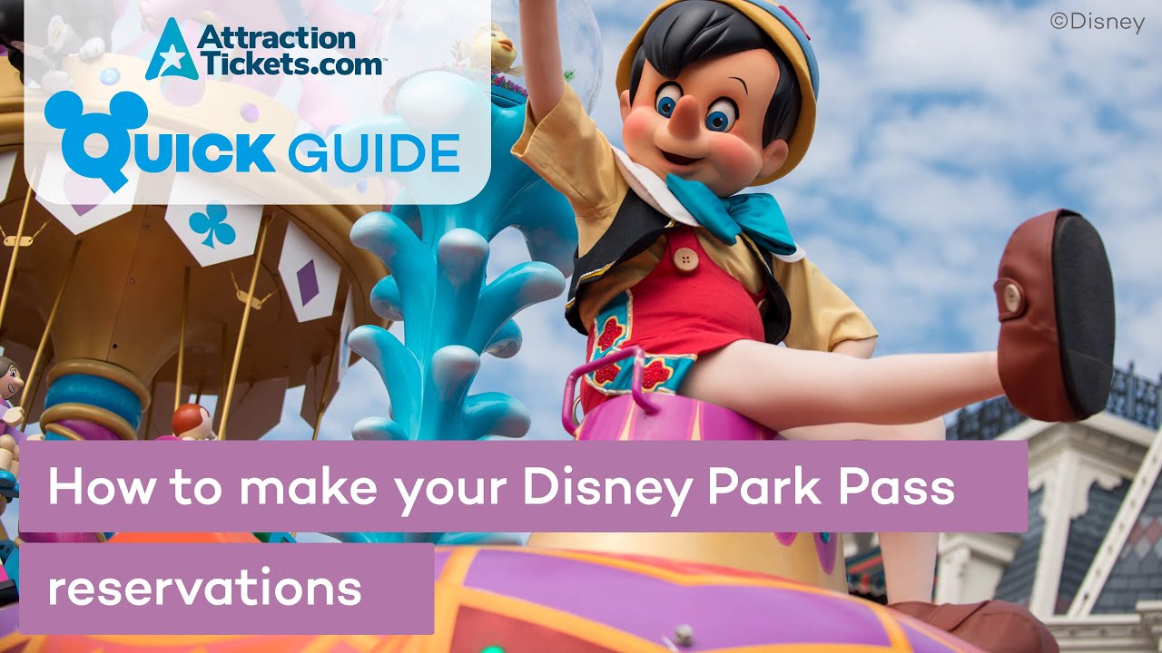 Как забронировать посещение парков Disney | AttractionTickets.com
