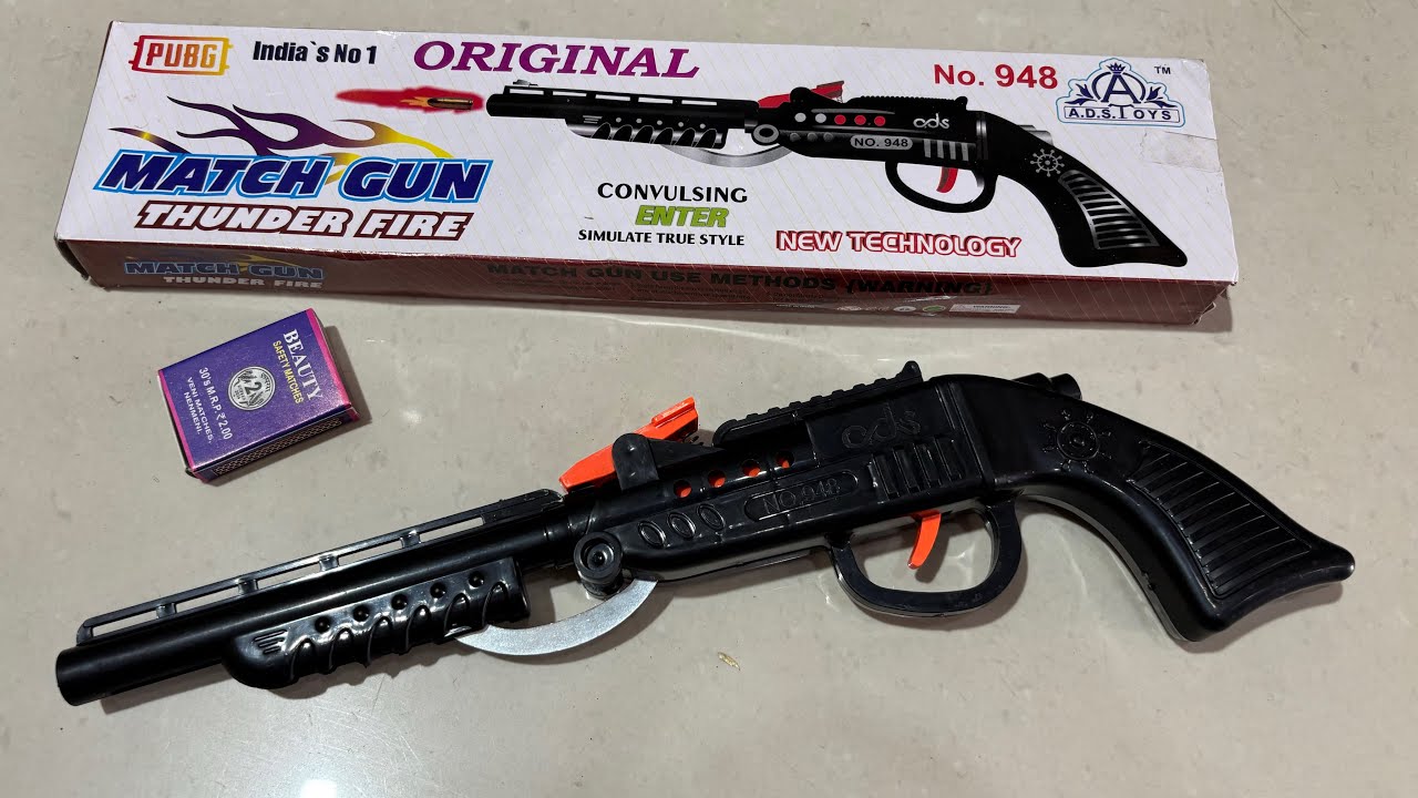 PUBG Mactch Gun Thunder Fire Gun, New Technology PUBG Tun 948 A.D.S. Toys