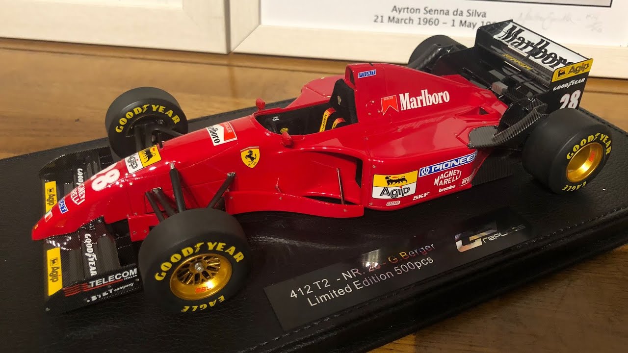 1/18 GP Replicas Gerhard Berger 1995 Ferrari F412 T2  - F1 Diecast Review