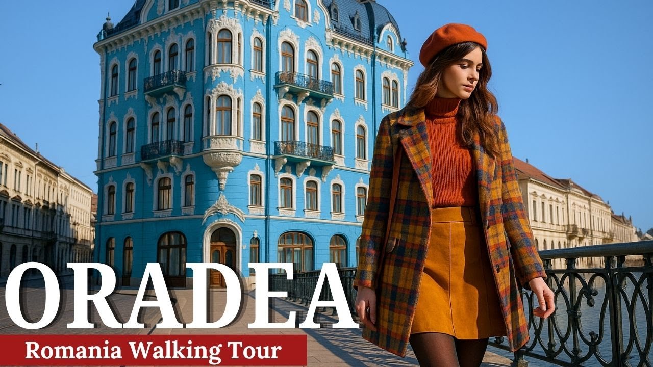Explore Oradea in 4K🇷🇴 | City Walk Through Piața Unirii, Historic Streets & Black Eagle Passage ✨