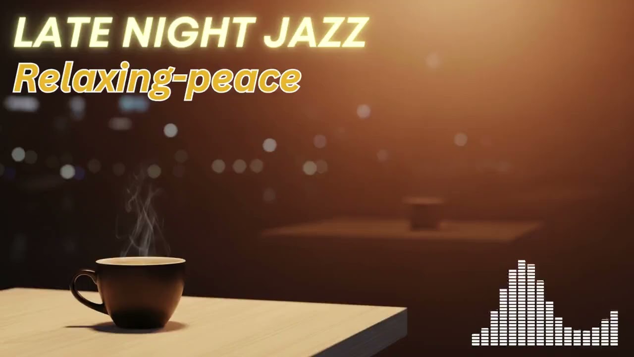 Relaxing Jazz Music 🌙 Smooth Jazz for Stress Relief and Sleep