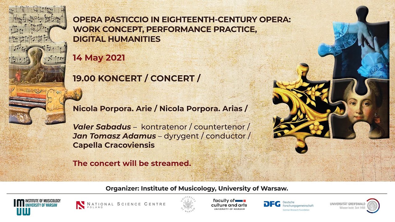 Nicola Porpora - Arie/Arias. Valer Sabadus, Capella Cracoviensis, Jan Tomasz Adamus