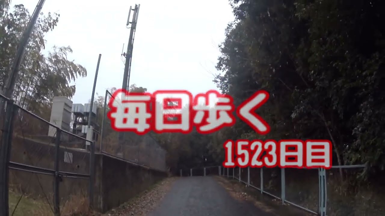 毎日歩く：1523日目