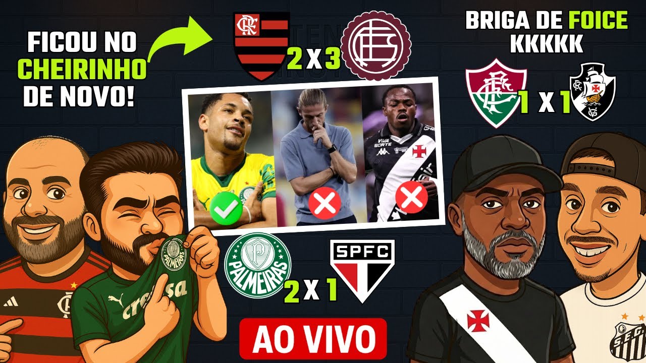 TRETA! PALMEIRAS NA FINAL | FLAMENGO PERDEU MAIS UMA | VASCO NA MESMO KK 80 MINUTOS - EP 068