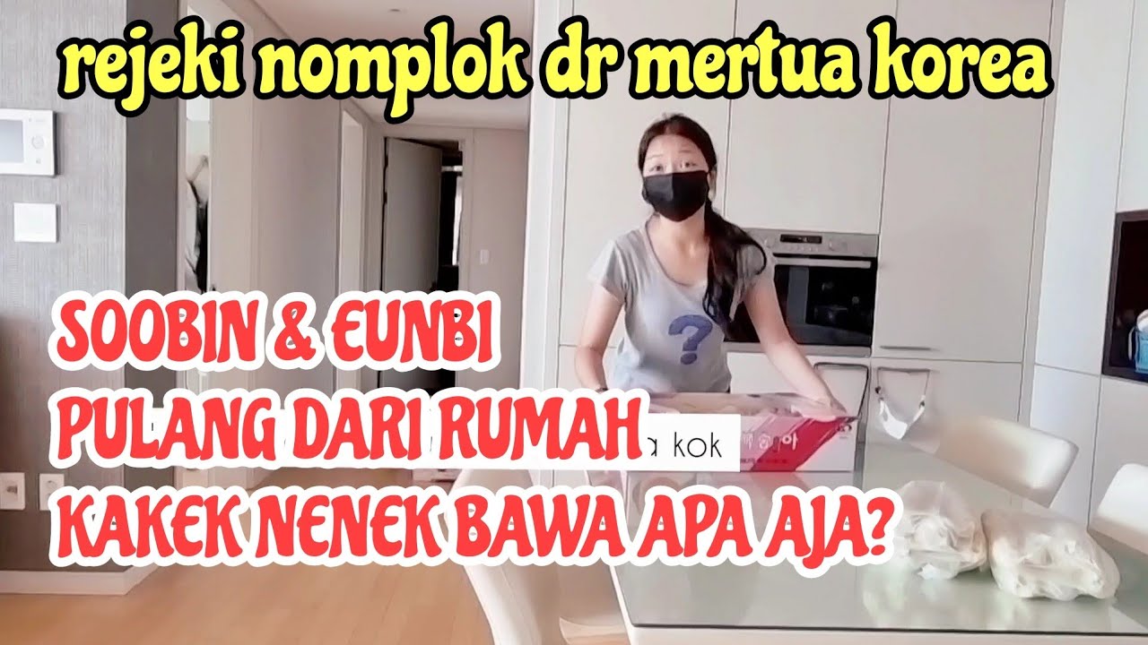 [DailyVlog] OLEH-OLEH DR MERTUA KOREA || REJEKI NOMPLOK