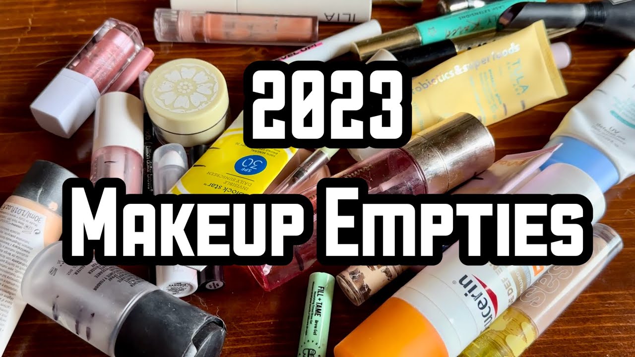 2023 Makeup Empties