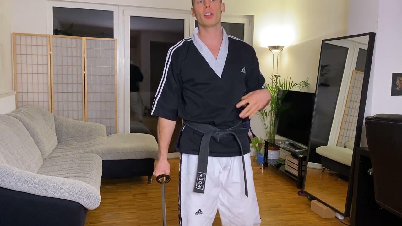 Katana Grundtechniken Grundhaltungen Schwertkampf