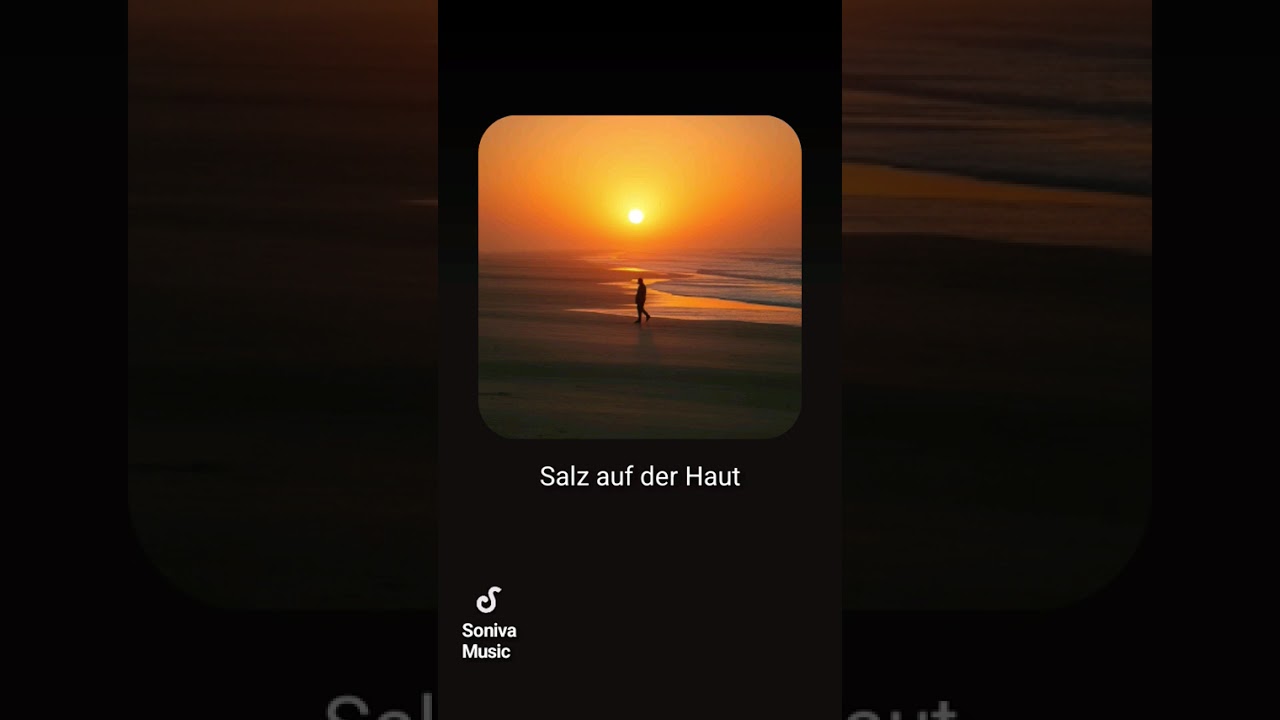Salz auf der Haut 