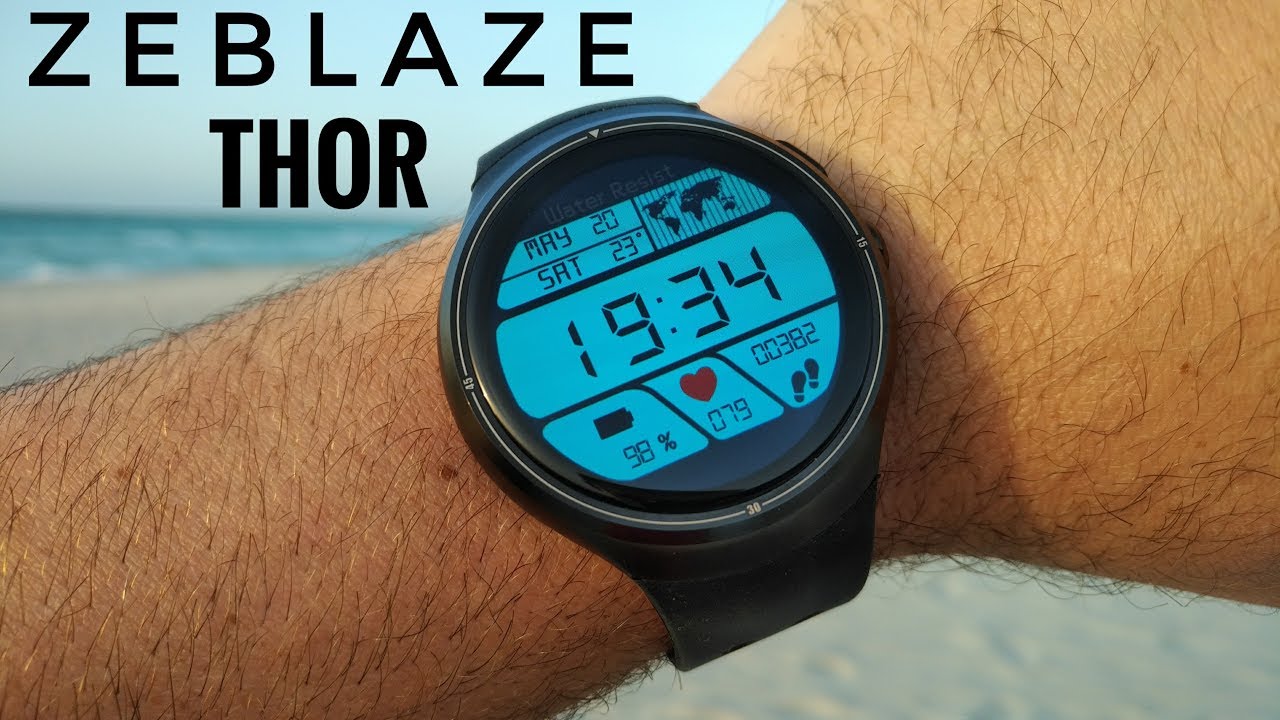 Zeblaze Thor 3G Smartwatch ⌚REVIEW - 1.4
