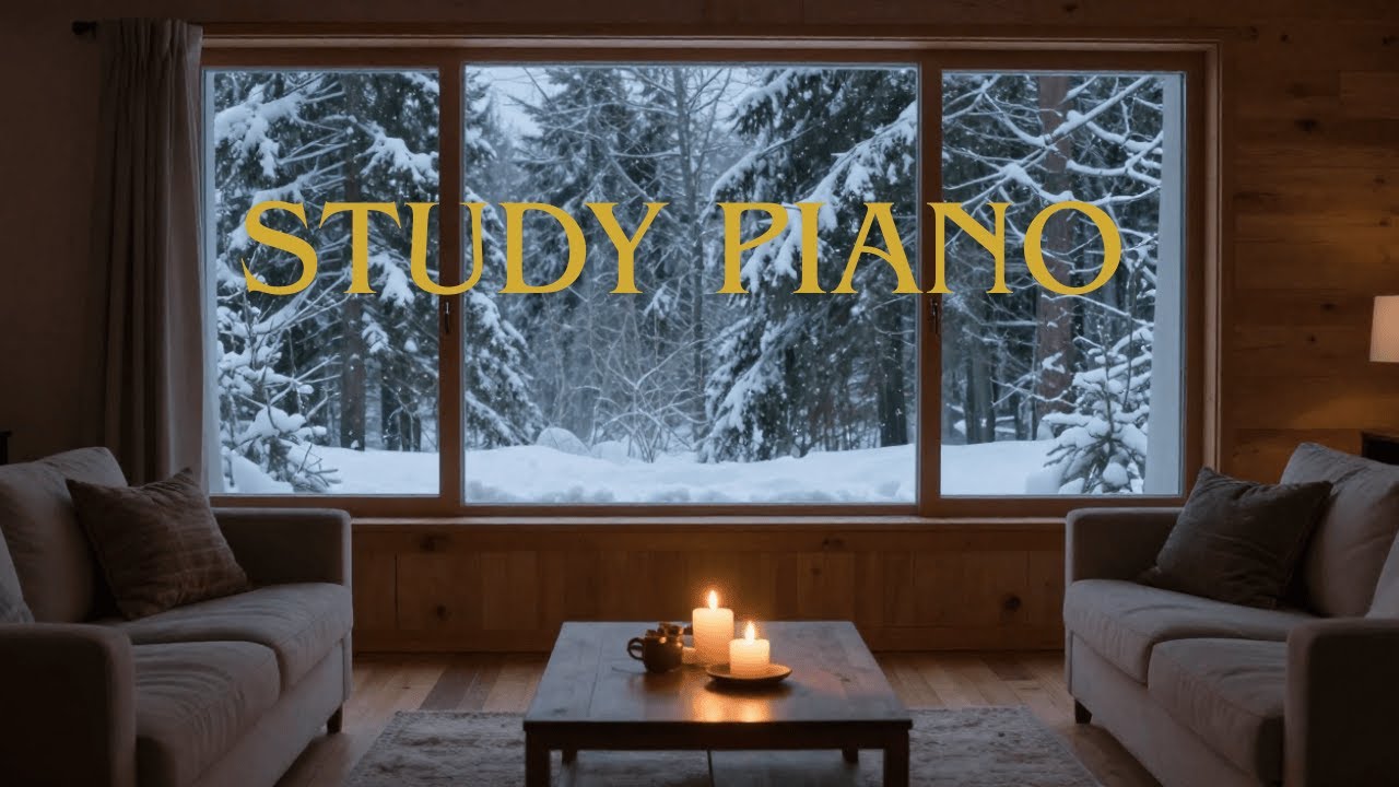 Study Piano Music 🎧 Background Music for Focus & Concentration 2 Hours
