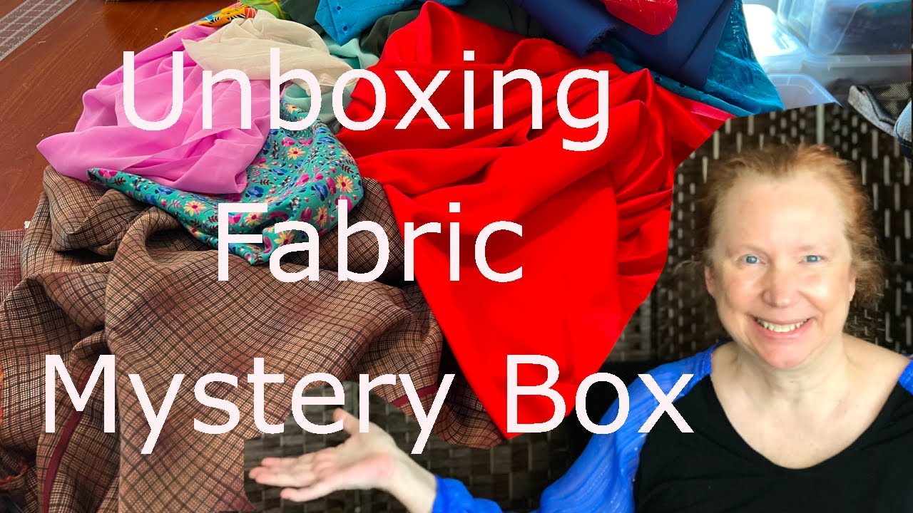Unboxing Mystery Fabric Box & Fabric Haul ! ! !