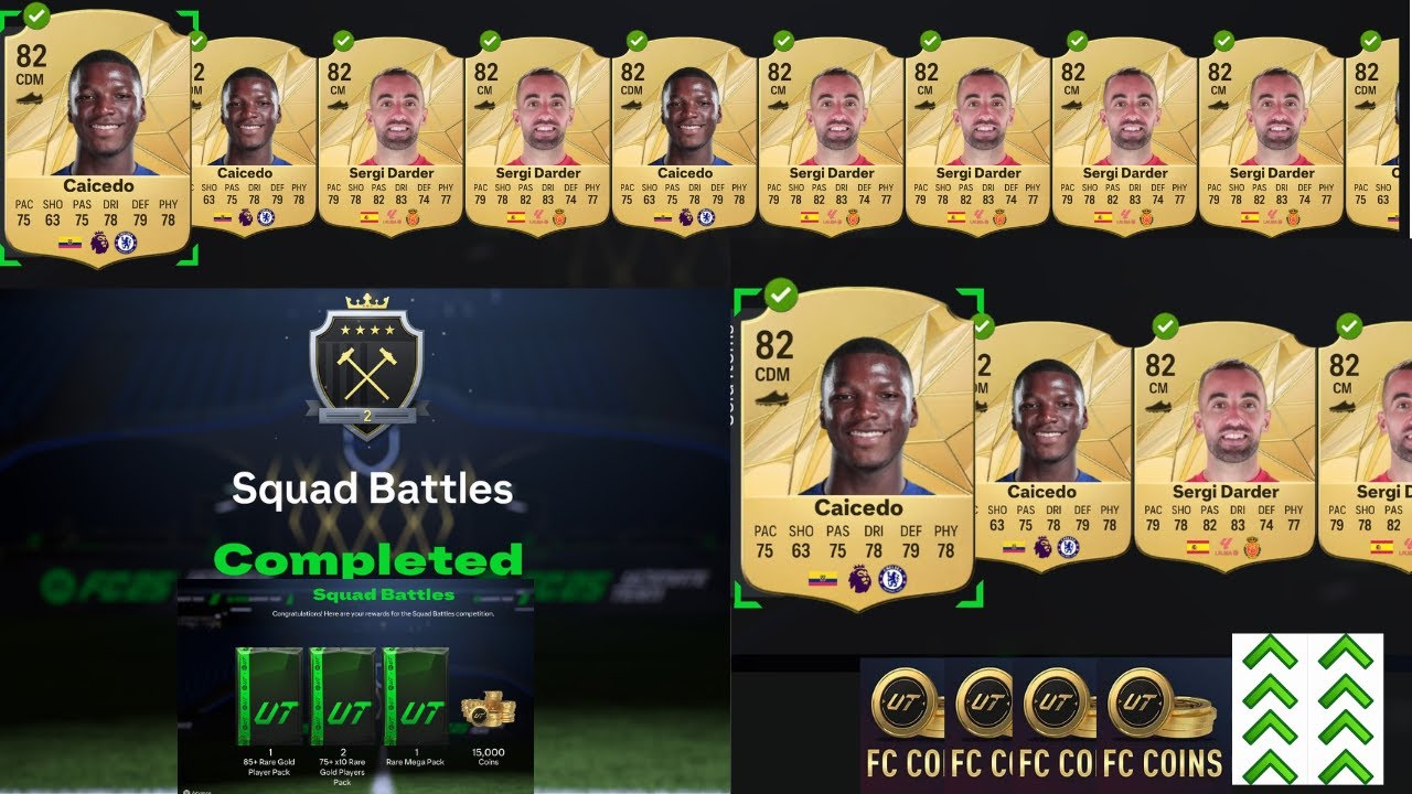 EA FC 25 INVESTING AND ELITE 2 SQUAD BATTLE REWARDS