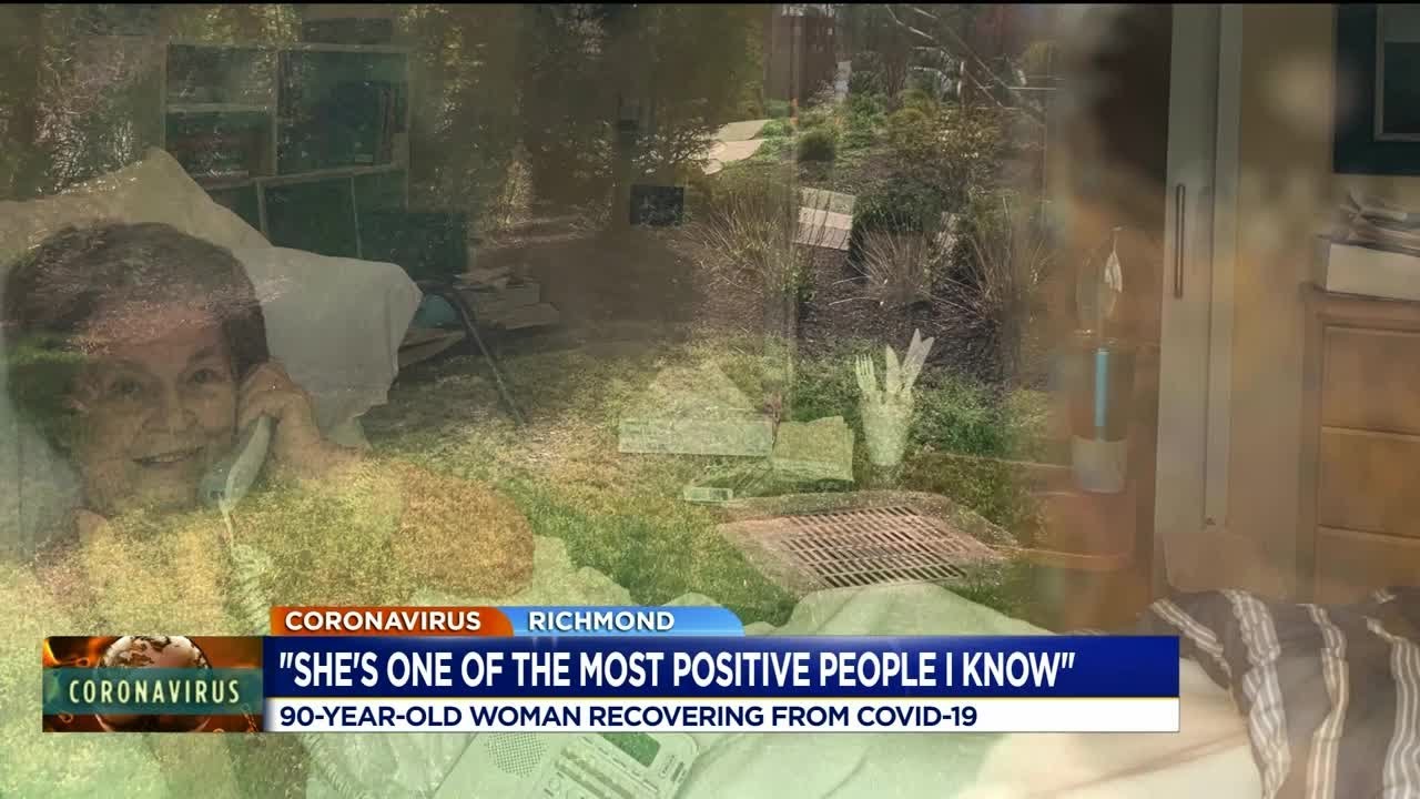 Nursing home patient recovering from COVID-19
