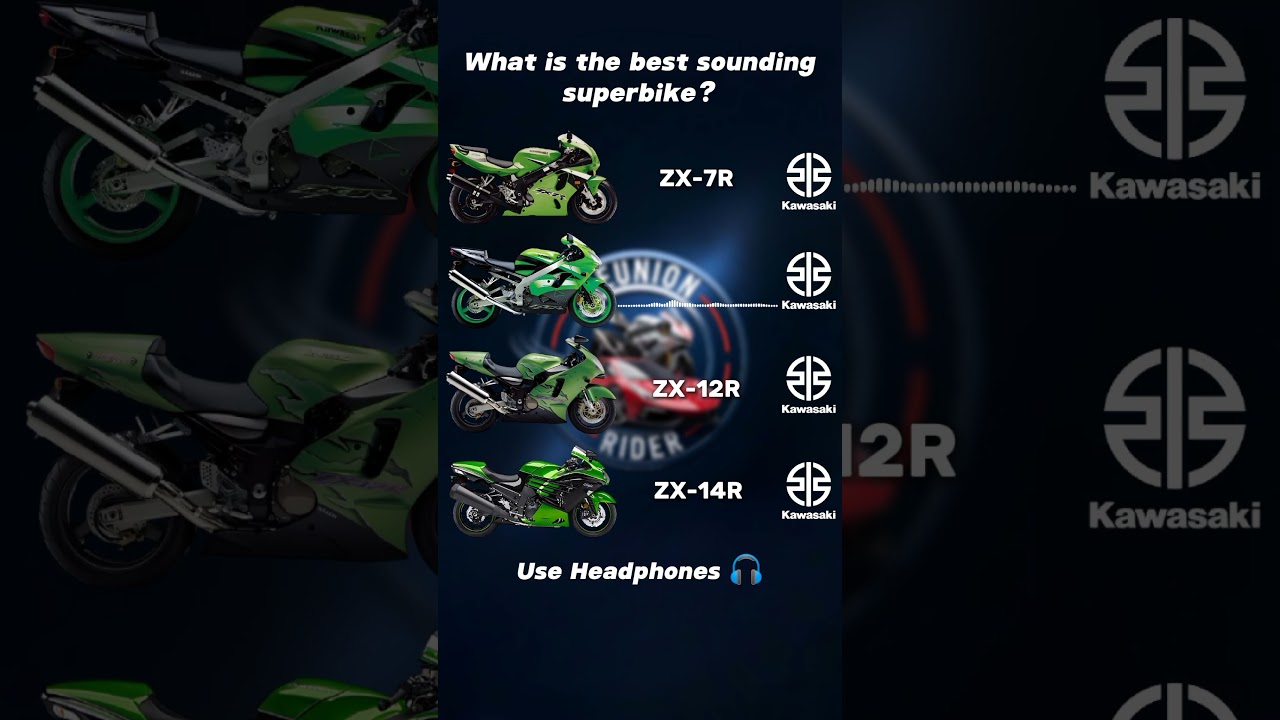 Rarest Kawasaki Superbikes 🤯| #kawasaki #ninja  #zx7r #zx9r #zx12r #zx14r #superbike #exhaust #sound