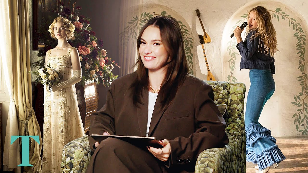 Lily James Ranks Her Most Iconic Movie Looks From Downton Abbey to Mamma Mia