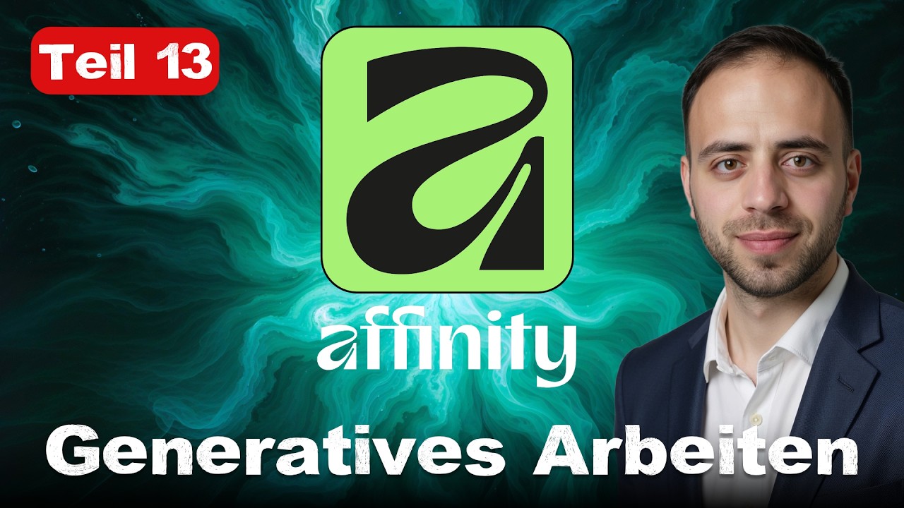 Affinity V3 für Anfänger – Bilder & Fotos mit KI erzeugen in Affintiy (deutsch) – Teil 12