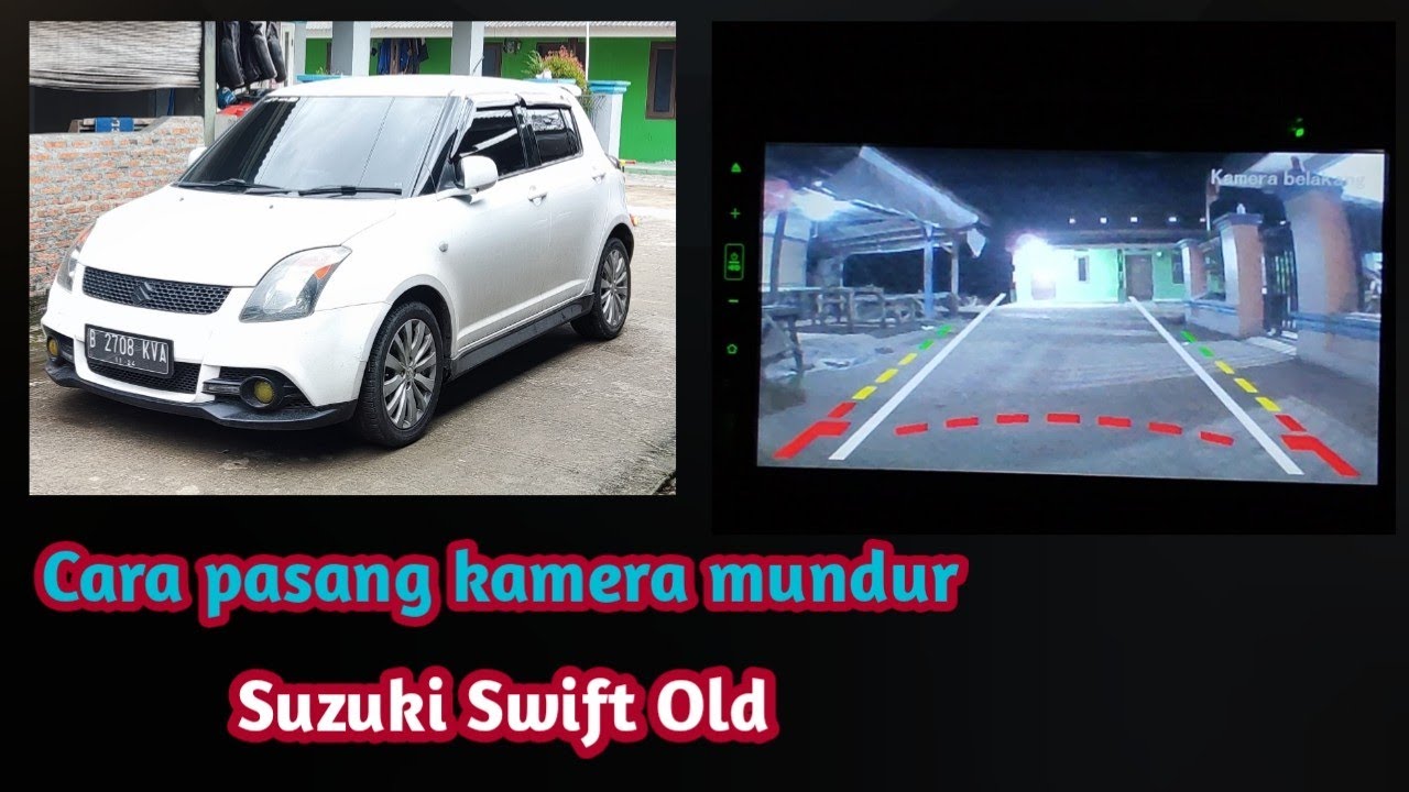 Cara pasang kamera mundur di suzuki swift