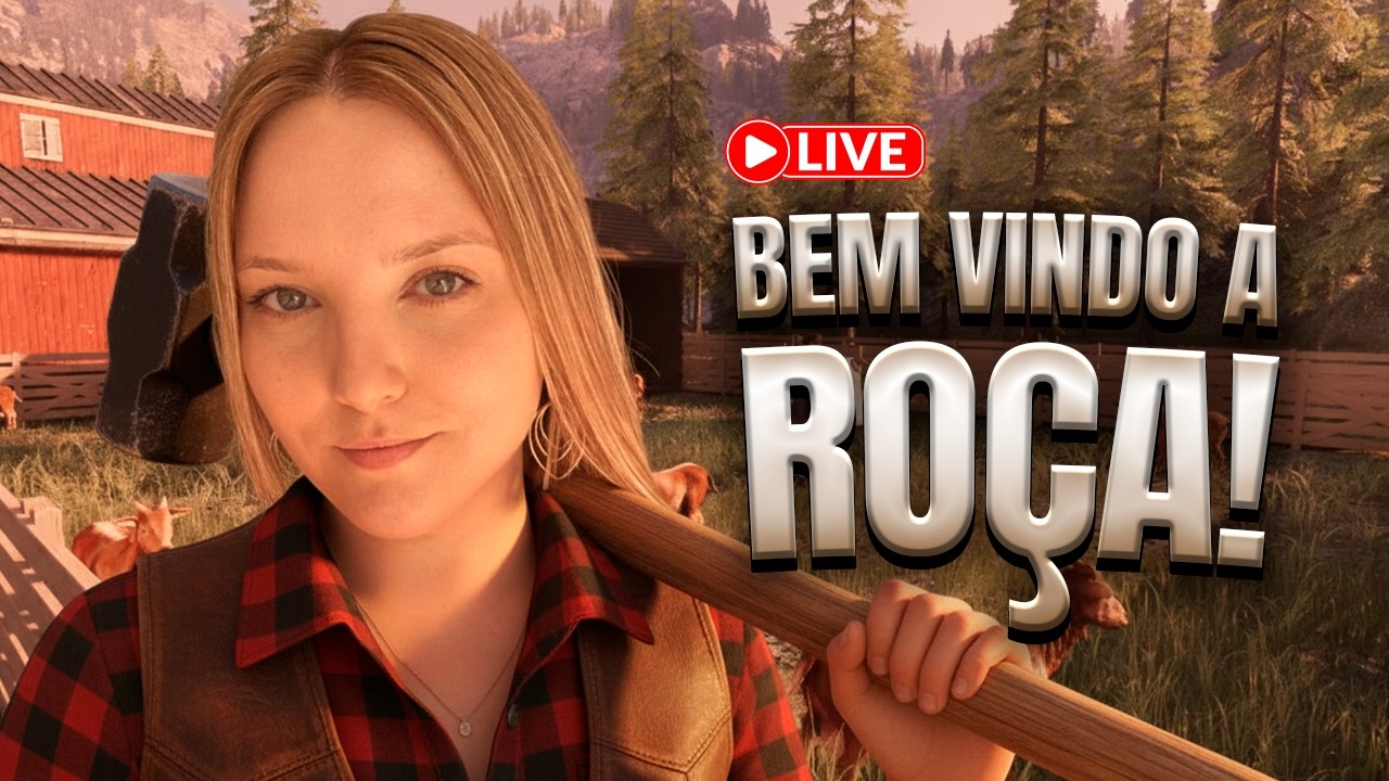 🔴 AO VIVO - CONSTRUINDO MINHA FAZENDA