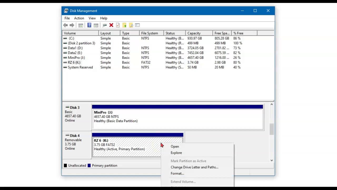 Mount a drive as a folder in NTFS