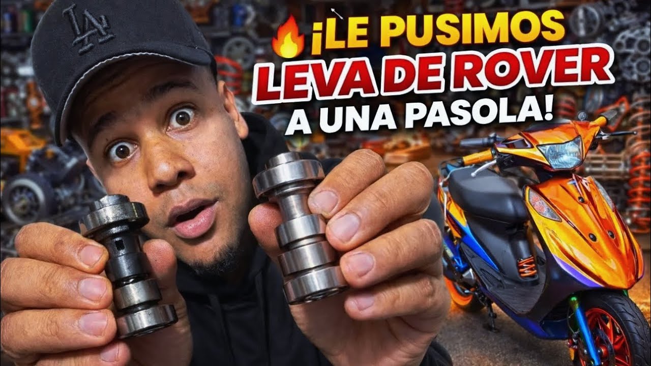“Suzuki Address con leva de Rover R: El cambio es BRUTAL 🔥”