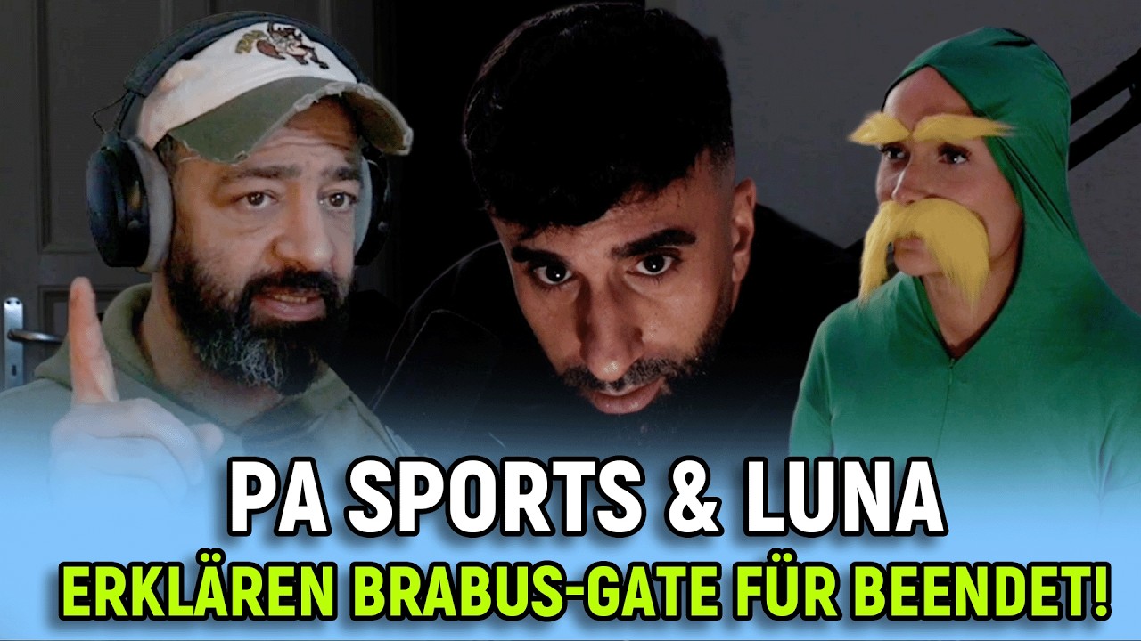 BRABUS-GATE Beendet! PA SPORTS & LUNA reagieren auf die STATEMENTS von BRABUS & OMID | Rooz Reagiert